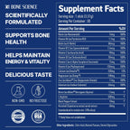 BONE SCIENCE Primeheight Multivitamínico en Polvo para Niños y Adolescentes - Sin Azúcar, Sabor Melocotón, 30 Sticks
