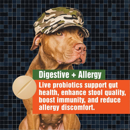 Probióticos para Perros - Alivio de Alergias y Picor - 3B UFC - 60 Masticables - Paws A Day – Image 7