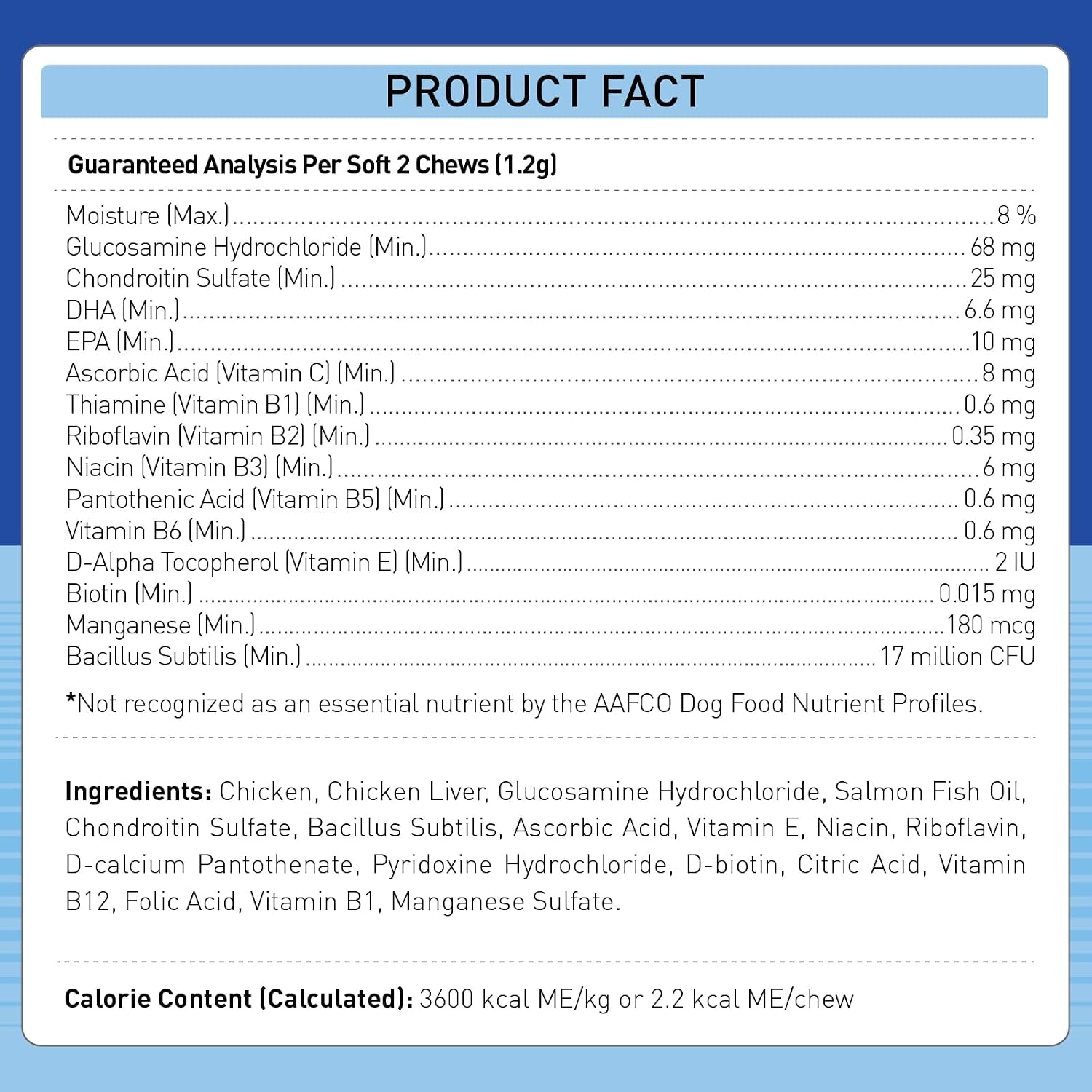 PawRise Multivitamínico Liofilizado para Perros - Probióticos, Glucosamina, Omega-3 - 200 Masticables