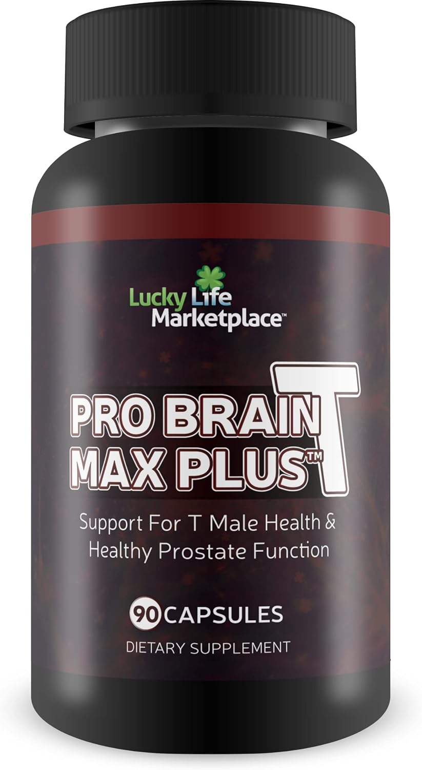 Pro Brain-T Max Plus - Suplemento para la Salud Masculina y la Próstata