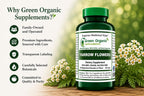 Yarrow Flower (Milenrama), 90 Cápsulas Vegetales, No OGM, Sin Gluten