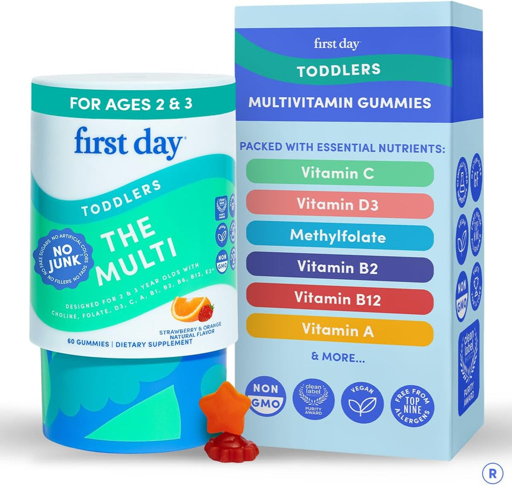Multivitamínico en Gominolas para Niños de 2 a 3 Años - FIRST DAY