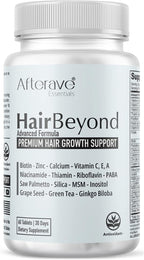 HairBeyond Advanced Formula para el Cabello - Complejo con Biotina, Vitaminas y Saw Palmetto