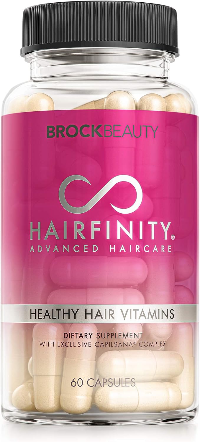 Hairfinity Vitaminas para el Cabello - Biotina, Aminoácidos y Complejo Capilsana - 120 Cápsulas Veganas