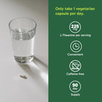 Organika L-Teanina 225 mg – 90 cápsulas