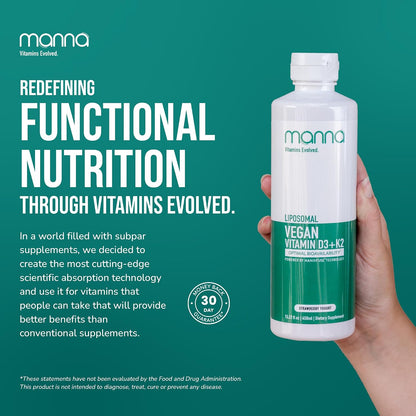 Manna Vitamins Evolved Liposomal Vegan D3 & K2 – Image 6