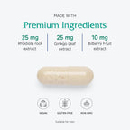Vitanica Senior Symmetry Multivitamínico y Mineral para Mujeres Mayores de 65 Años, Vegano, 180 Cápsulas