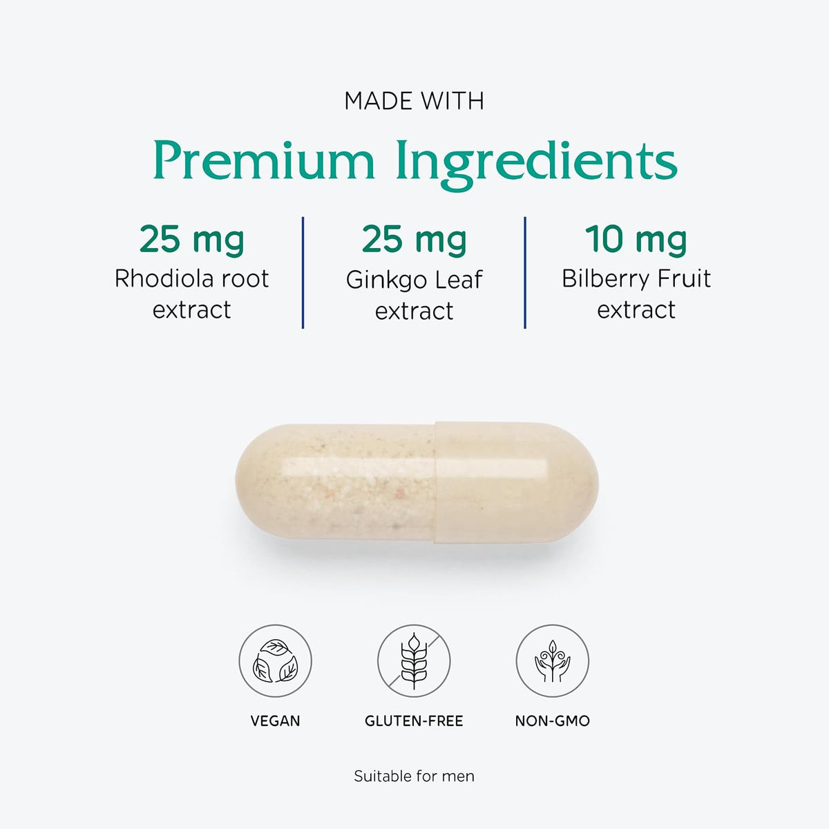 Vitanica Senior Symmetry Multivitamínico y – Vitamina C tamponada (buffer): más suave para el estómago, ideal para – Image 4