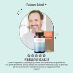 Future Kind - Super Vegan Formula con Melisa, Ashwagandha y Rhodiola, 30 Cápsulas