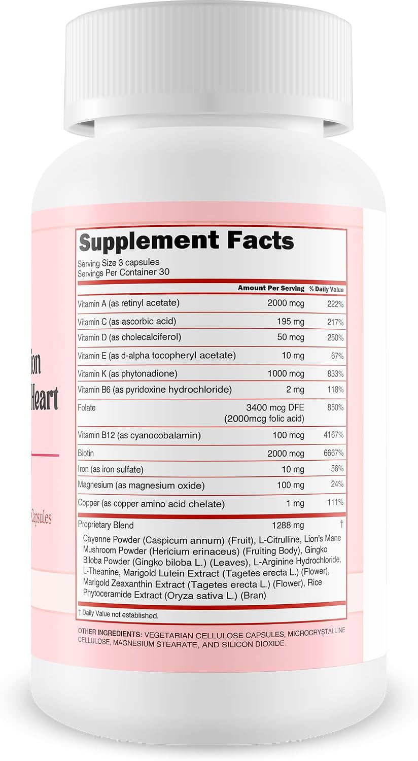 Circulation Healthy Heart Pro – Suplemento Avanzado para la Circulación Sanguínea