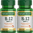 Nature's Bounty Vitamina B12 1000 mcg, 200 tabletas