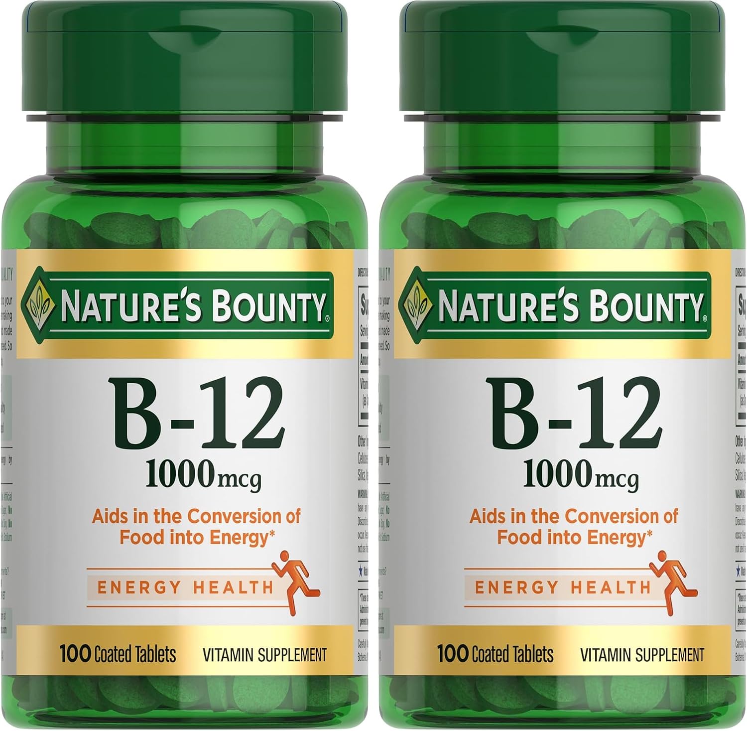 Nature's Bounty Vitamina B12 1000 mcg, 200 tabletas