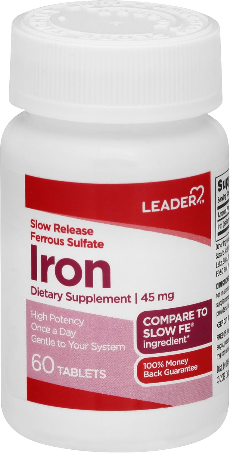 Leader Vitamin B-12 Supplement 60 Count. Energy & Nerve Health