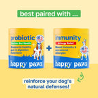 Happy Paws Probióticos para Perros (100 Masticables Blandos)