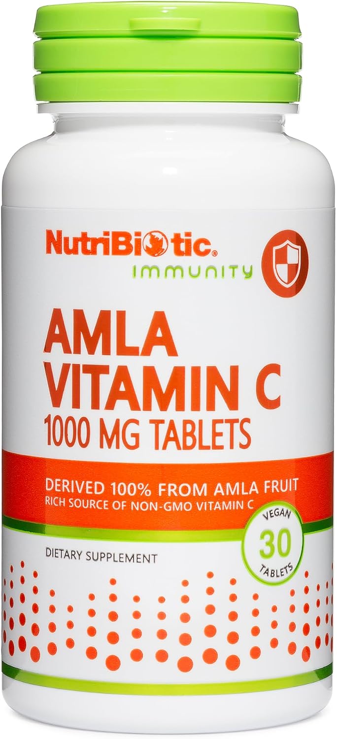NutriBiotic Amla Vitamin C, 30 Tablets
