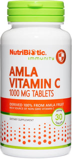 NutriBiotic Amla Vitamin C, 30 Tablets