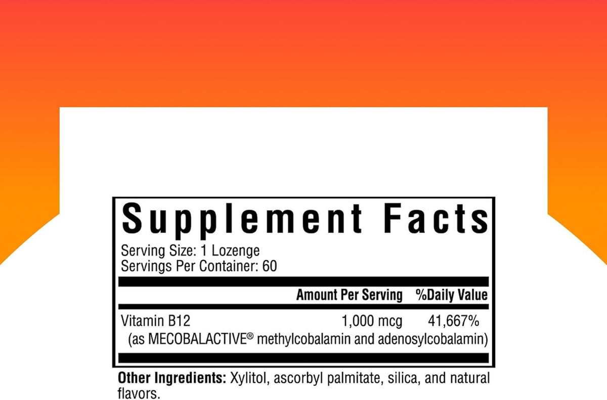 Seeking Health Methyl B12 1000 - 60 – Funcionamiento normal del sistema inmunitario: Mantiene las defensas del – Image 2