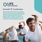 Life Extension BioActive Folate & Vitamin B12, 150 Cápsulas Vegetales (Pack de 2)