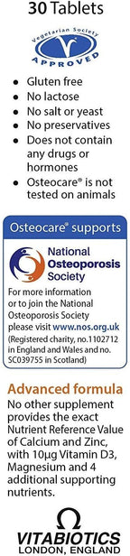 Osteocare 30 Comprimidos - Vitabiotics