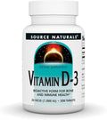 Source Naturals Vitamina D-3 1000 UI (25 mcg) - 200 Comprimidos