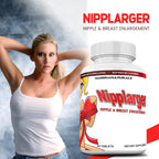 NIPPLARGER – Agrandamiento de pezones, senos y reafirmante de la piel, 60 comprimidos