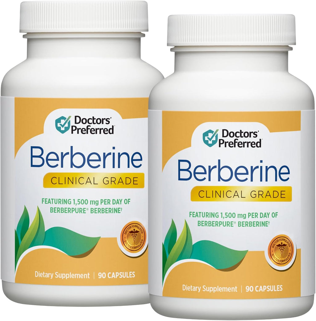 DOCTORS' PREFERRED Berberina Clinical Grade - 90 Cápsulas