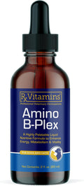 Rx Vitamins Amino B Plex Suplemento Líquido para Perros y Gatos - Complejo de Vitamina B con Aminoácidos - 60 ml
