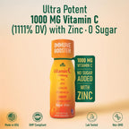 ALFA VITAMINS Vitamin C Shot 1000mg con Zinc, Jengibre y Equinácea - 80 dosis