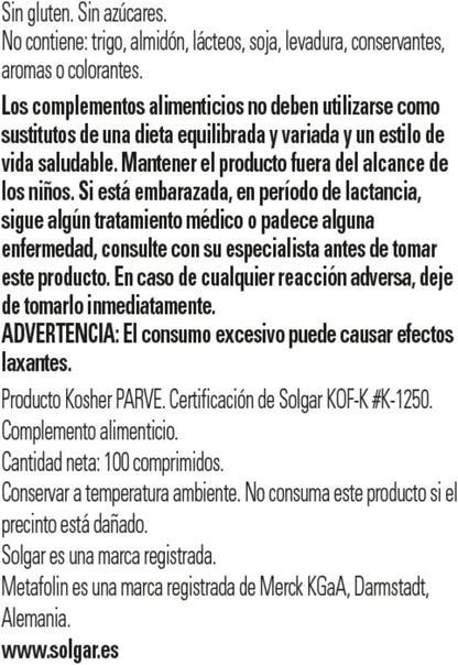 Solgar Folate 666 mcg DFE (Metafolin 400 – El metabolismo normal de la homocisteína. – Image 2