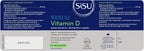 Sisu Vitamina D3 1000 UI, 200 comprimidos