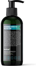Aceite de Pescado para Perros - Omega 3 Salvaje con Dosificador - 236 ml