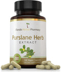 Florida Herbal Pharmacy - Extracto de Verdolaga (Purslane) en Cápsulas 10:1, 120 Cápsulas