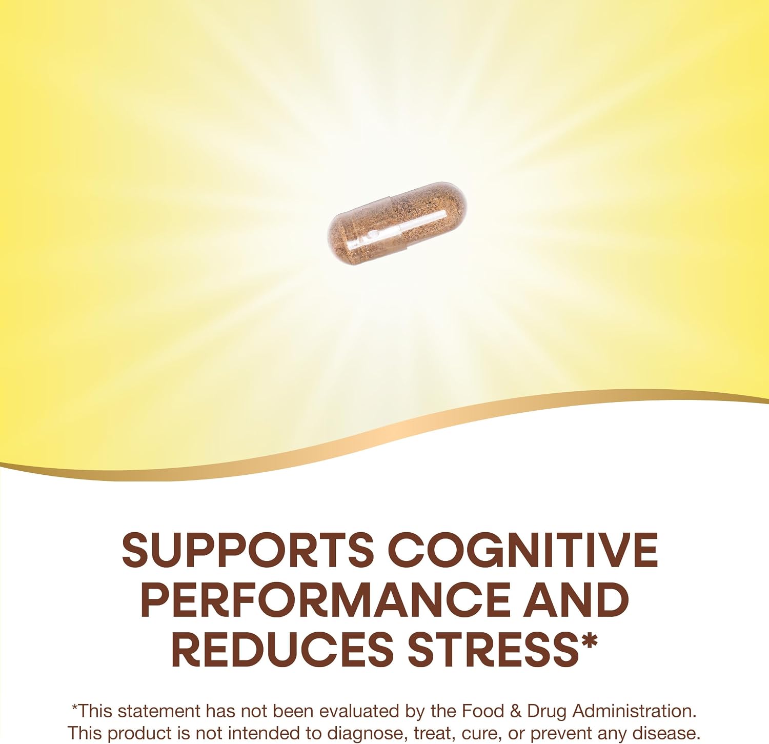 Nature's Way Clear Thinking Cognitivo, Ashwagandha, Reduce el Estrés y Apoya el Rendimiento Cognitivo, 40 Cápsulas