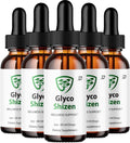Glyco Shizen Healthy Formula – Fórmula Saludable Natural en Gotas, Extra Fuerte, 5 Paquete (5 Meses)