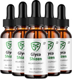 Glyco Shizen Healthy Formula – Fórmula Saludable Natural en Gotas, Extra Fuerte, 5 Paquete (5 Meses)