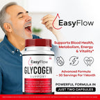 Easy Flow Glycogen Support - 120 Cápsulas (2 Pack)