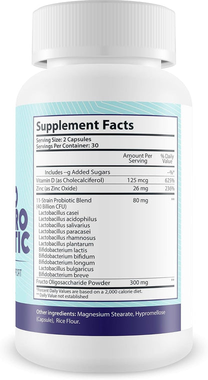 Max Neuro Calm Pro Probiotic - 40 mil millones UFC Apoyo Nervioso