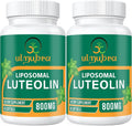 Ulmubra 800 mg Luteolina Liposomal - Suplemento Antioxidante de Alta Absorción, 60 Cápsulas Blandas