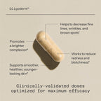Quality of Life Oligoderm, Suplemento premium para el cuidado de la piel con Oligonol y Niacinamida - 60 cápsulas