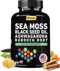 Grevol Complex Multimineral con Sea Moss, Ashwagandha y Vitaminas C y D3 – 60 Cápsulas