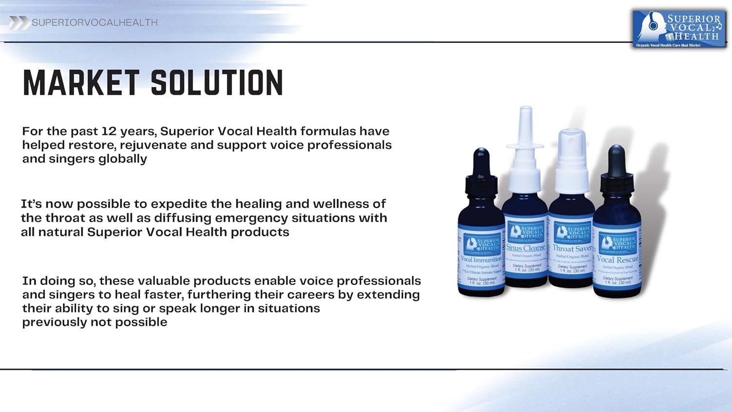 Vocal IMMUNITION - Fórmula Inmunológica Herbal y Orgánica para Cantantes