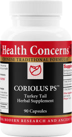 Health Concerns Coriolis PS – Suplemento de Hongo Turkey Tail – 1500mg por Dosis – 90 Cápsulas