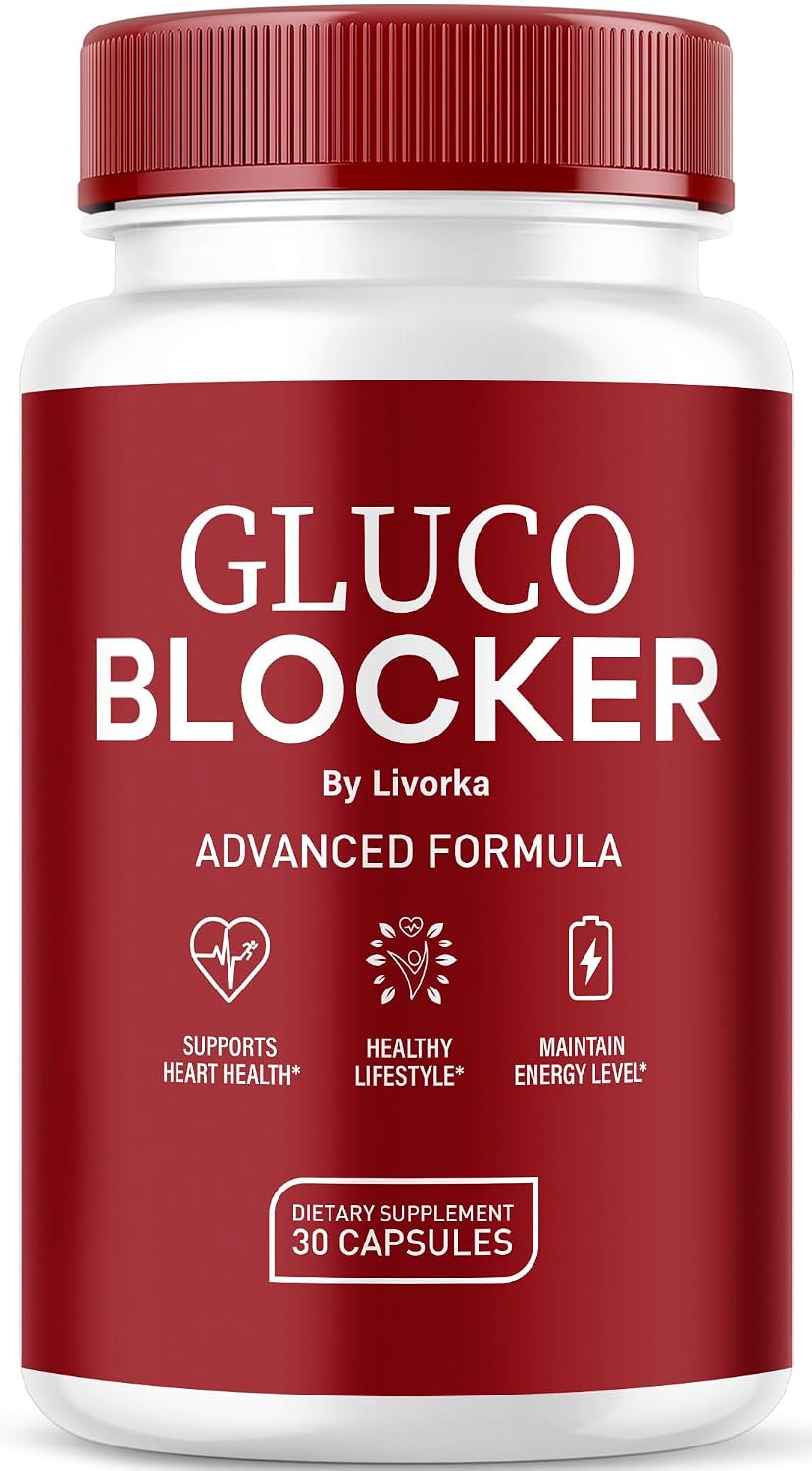 GlucoBlocker, 60 Cápsulas – Fórmula Premium de Vitaminas Naturales