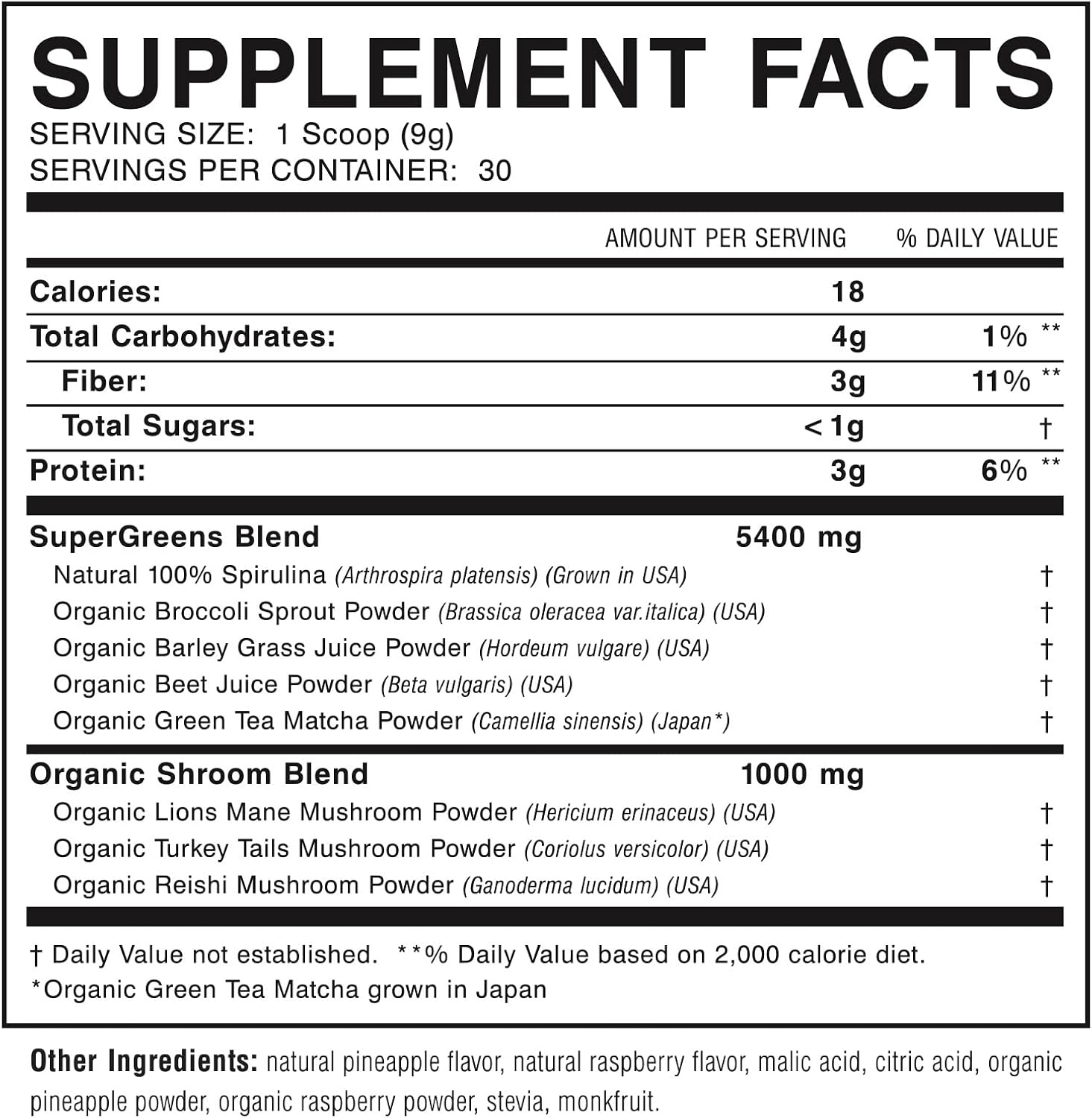 Myogenix MyoVite Super Greens – Suplemento Verde en Polvo, 30 Servicios