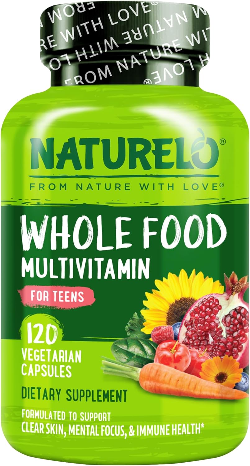 NATURELO Multivitamínico para Adolescentes, 180 Cápsulas