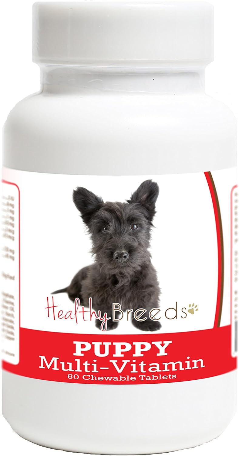 Healthy Breeds Scottish Terrier Puppy Dog Multivitamin Tablet - 60 Count