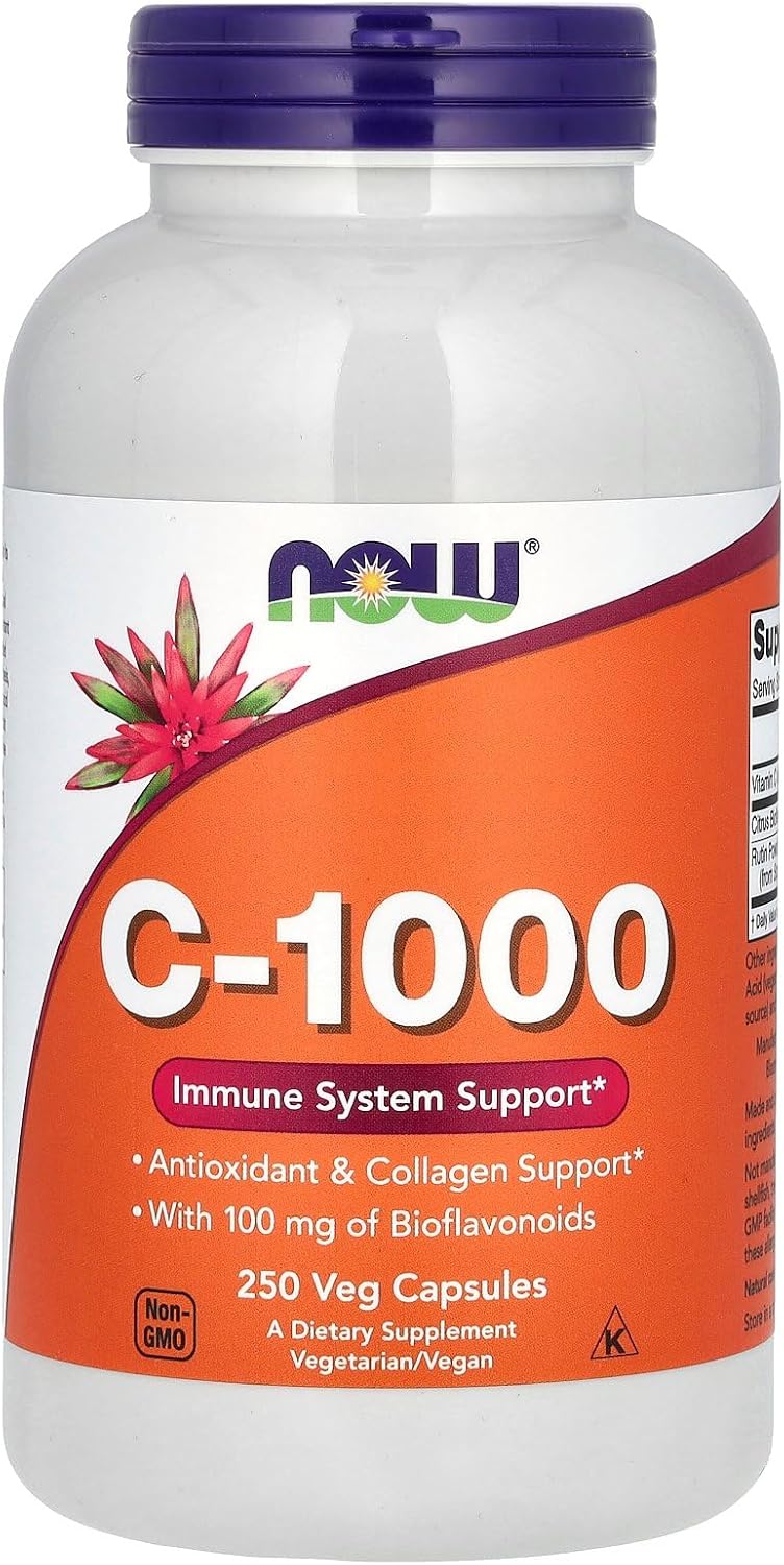 Now Foods C 1000, 250 Cápsulas