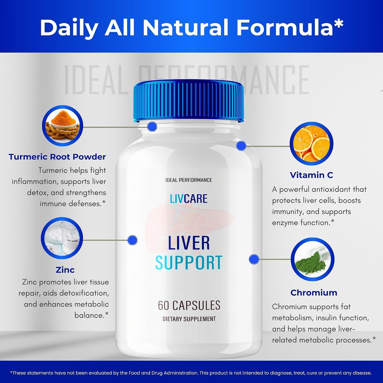 LivCare Cápsulas – Suplemento Avanzado de Máxima Potencia (2 Envases)