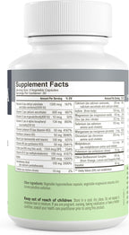 Freeda Maximum Strength Multivitamin – Multivitamínico de Alta Potencia Sin Hierro – 120 Cápsulas