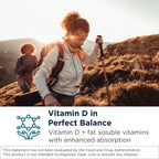 Designs for Health ADK Evail - 5000 UI Vitamina D3 con Vitaminas A, E y K (K1+K2) - Complejo Liposoluble - 60 Cápsulas blandas